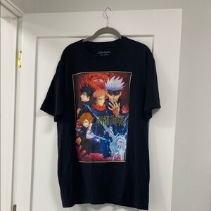 Jujutsu Kaisen Black Graphic Anime T-Shirt / unisex
